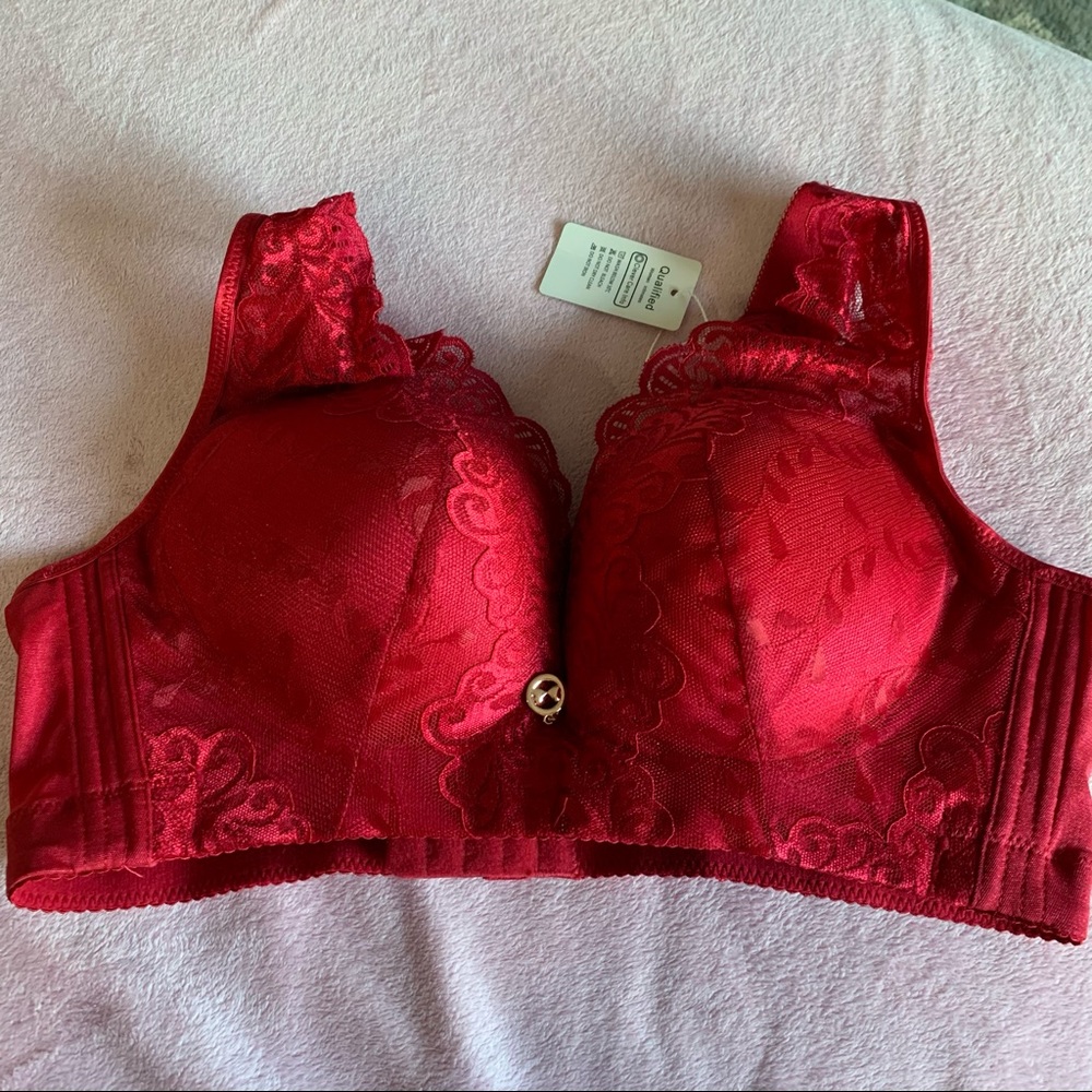 Wire free full support bra size 38- with extenders